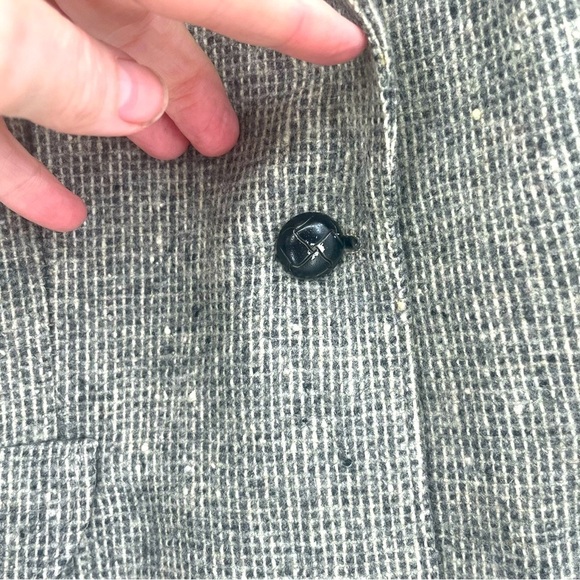 Casa de Lana Vintage Wool Tweed Cardigan Size 13-14 - Picture 5 of 10